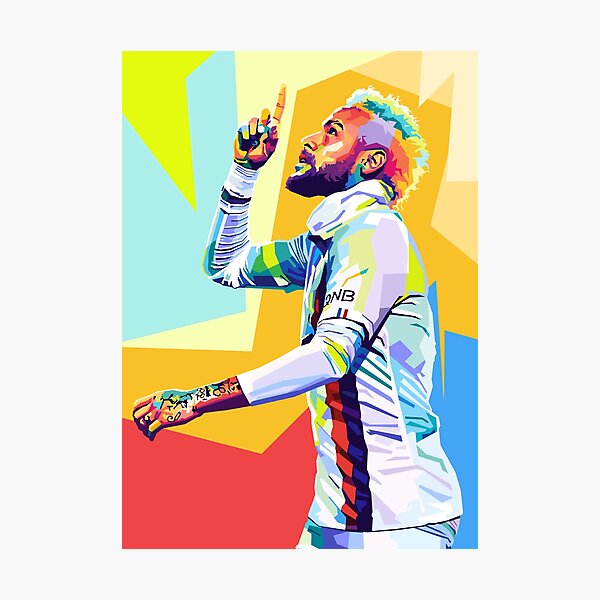 Item preview, Neymar Jr Wpap pop art designed and sold by SiksisArt.