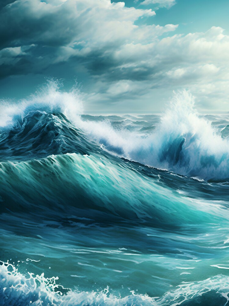 Thumbnail 4 of 4, iPhone Case, Wave Rider designed and sold by dotperinchart.
