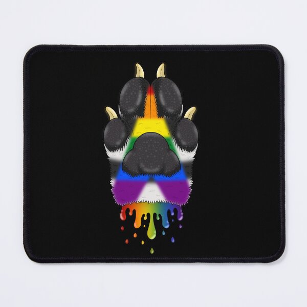 Item preview, LGBTQ+ Ally Paw designed and sold by LukaCreatureArt.