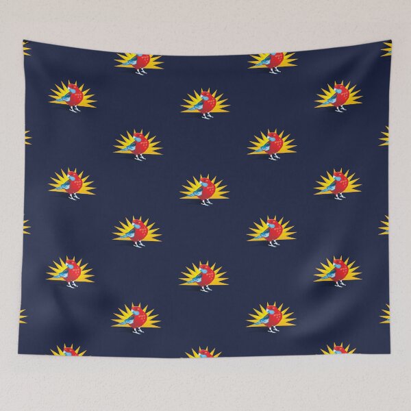 Item preview, Crimson Rosella Parrot Sunshine Logo Style designed and sold by Bloomin'  Arty Families.