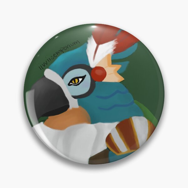 Item preview, Kass the Rito Bard designed and sold by Ashanti Muriel.