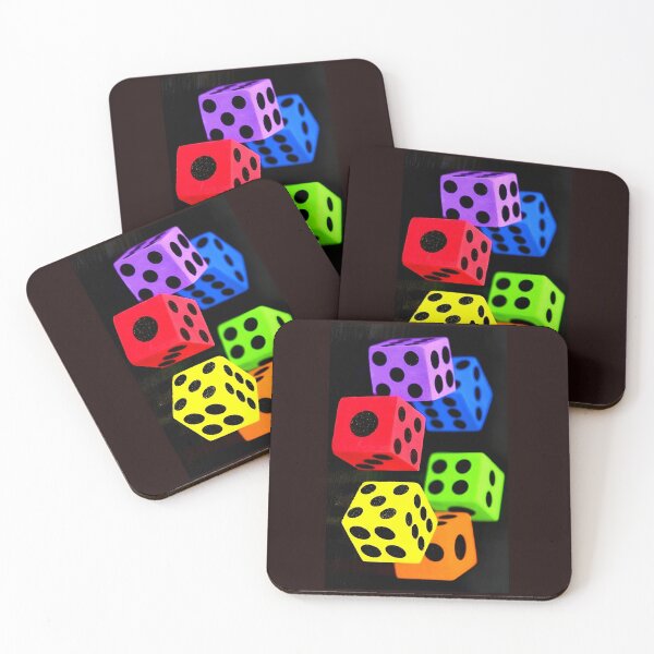 Item preview, Colorful Dice designed and sold by Diggem24.