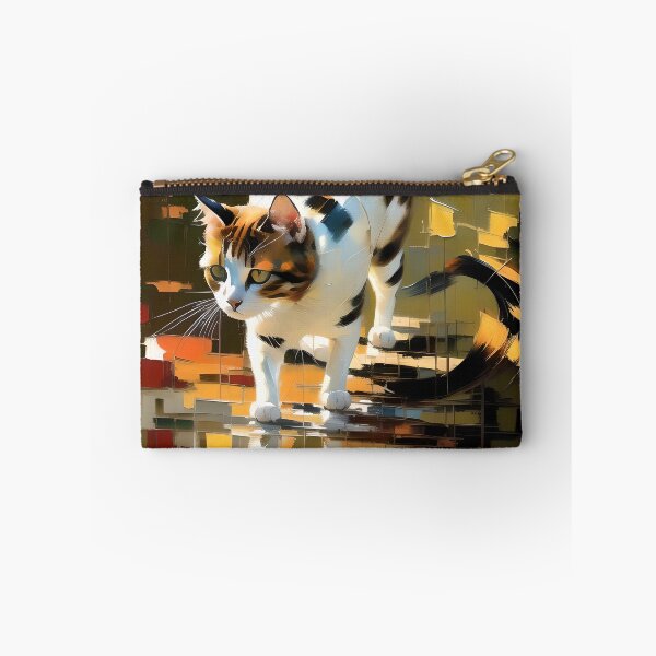 Item preview, Feline Curiosity: A Painting of My Inquisitive Cat designed and sold by KH-GardenEden.