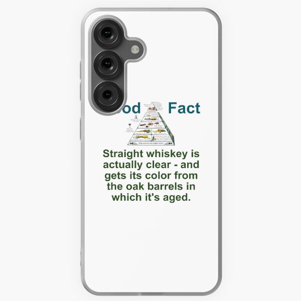 Item preview, Straight Whiskey Is Actually Clear - Food Fact designed and sold by CrankyOldDude.