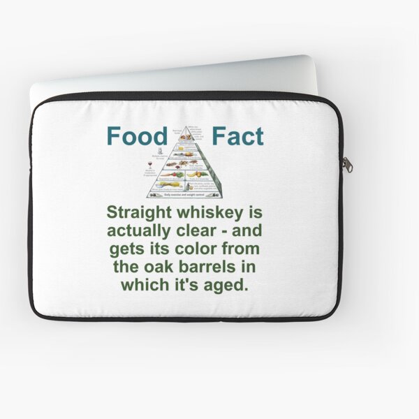 Item preview, Straight Whiskey Is Actually Clear - Food Fact designed and sold by CrankyOldDude.