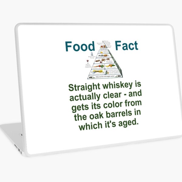 Item preview, Straight Whiskey Is Actually Clear - Food Fact designed and sold by CrankyOldDude.