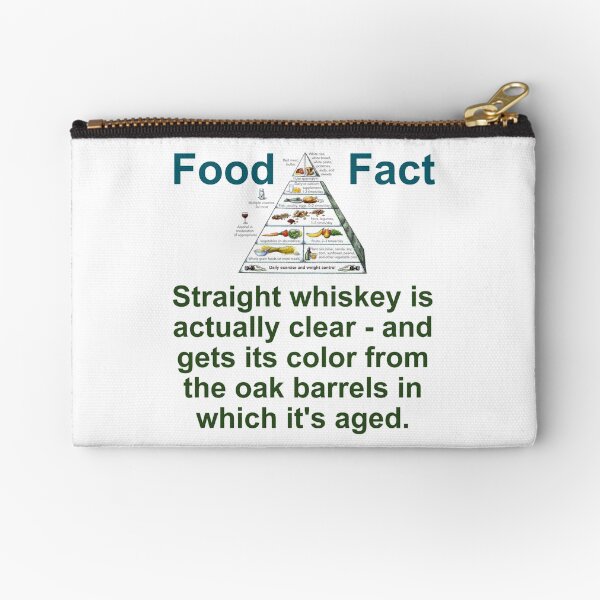 Item preview, Straight Whiskey Is Actually Clear - Food Fact designed and sold by CrankyOldDude.
