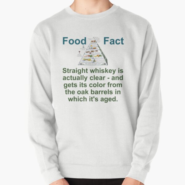 Item preview, Straight Whiskey Is Actually Clear - Food Fact designed and sold by CrankyOldDude.
