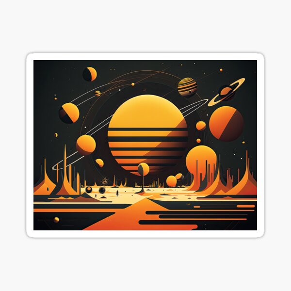 Exoplanets — 10 Sticker