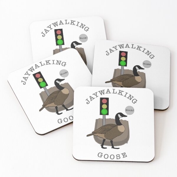Artikelvorschau, Jaywalking Goose ohne Hintergrund entworfen und verkauft von 0-Shh-Graphics.
