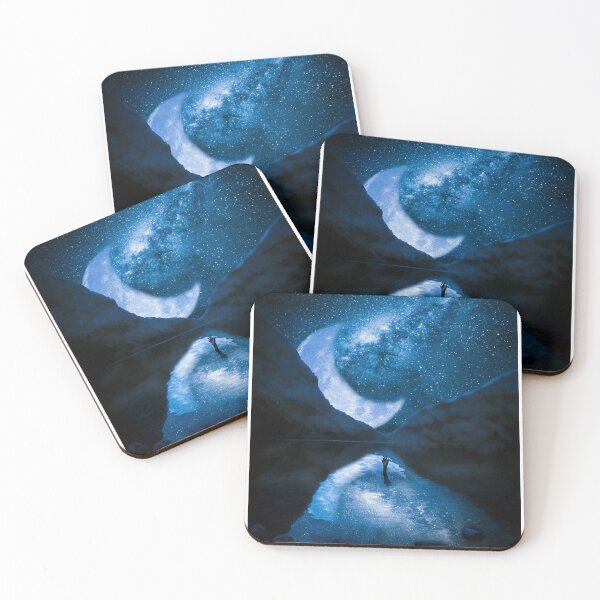 Item preview, atardecer de un lago con una mano renaciendo designed and sold by Luisrapro.