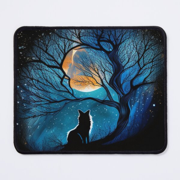 Item preview, Fox Under Moonlight designed and sold by Earth Nature Creations.