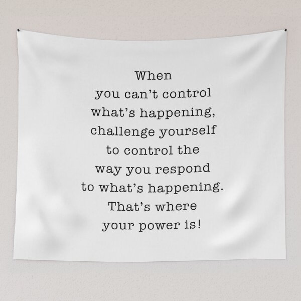 Item preview, Control The Way You Respond designed and sold by corbrand.