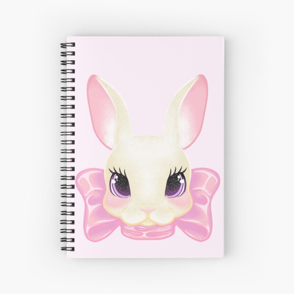 Aesthetic Notebook Kawaii Pastel Cutie Face Spiral Decora Kei Kidcore –  Aesthetics Boutique