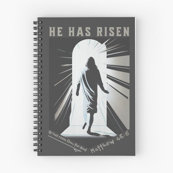 Item preview, He Has Risen from the Dead Matthew 28 V2 designed and sold by Family Journey with God.