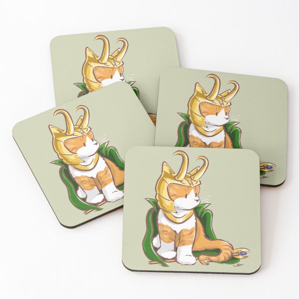 Item preview, Lokitty Loki Cat designed and sold by ElephantShoe.