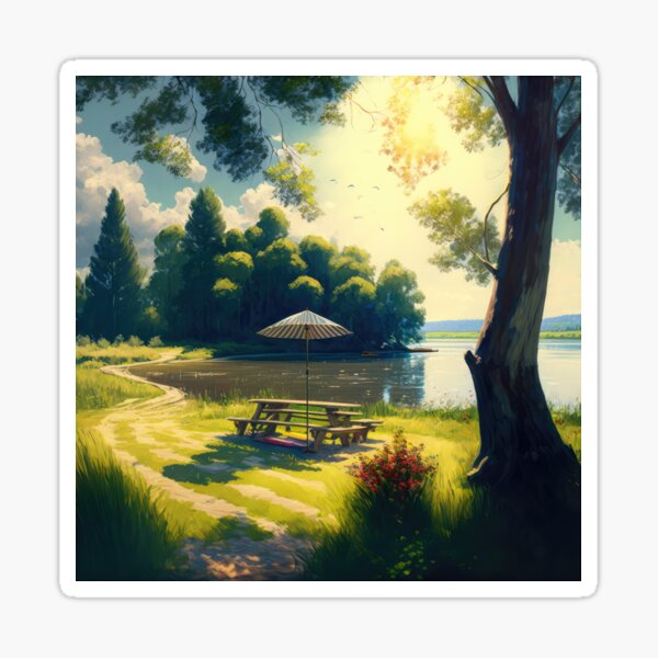 Item preview, Picnic by th eLakem Nature's Beauty designed and sold by ArtificialEye.