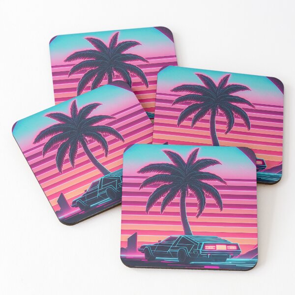 Item preview, Synthwave Sunset Drive: Racing Towards Tomorrow designed and sold by Mullet Monkey.