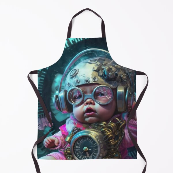 Artikelvorschau, Clockpunk-niedliches Cyber-Baby entworfen und verkauft von ArtificialEye.