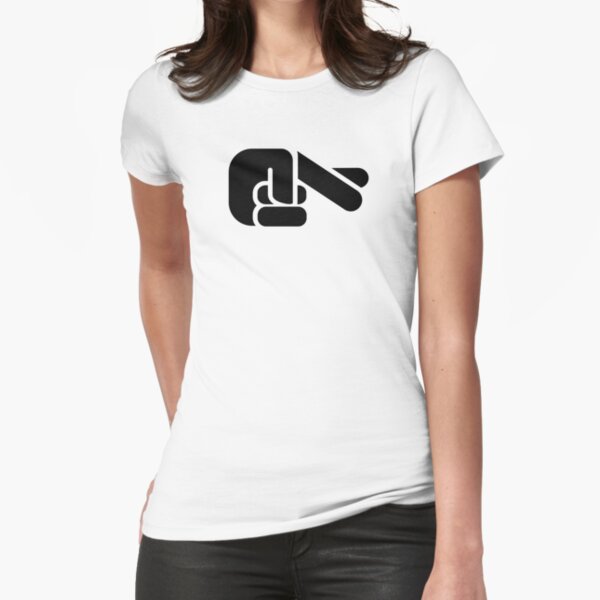 Crossed Fingers Tailliertes T-Shirt