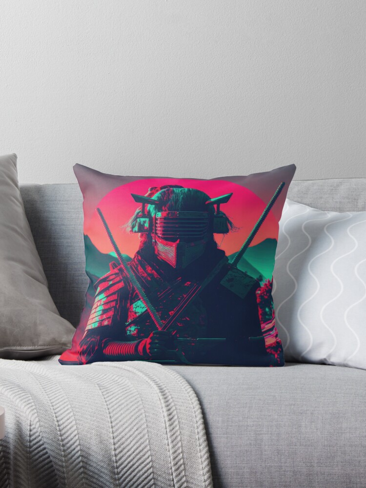 Star Wars Inspired Darth Vader Artwork Throw Pillow