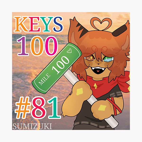 Keys 100 Photographic Print