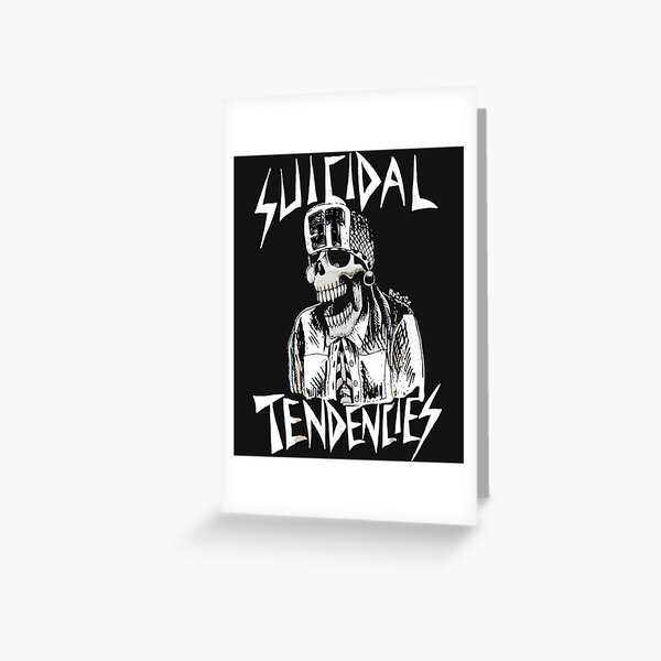 perfect designs suicidal tendencies 1 Greeting Card