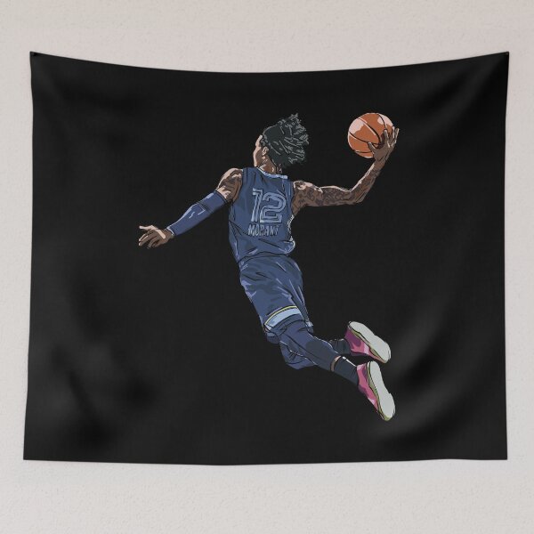 Item preview, Ja Morant Dunk Sketch designed and sold by RatTrapTees.