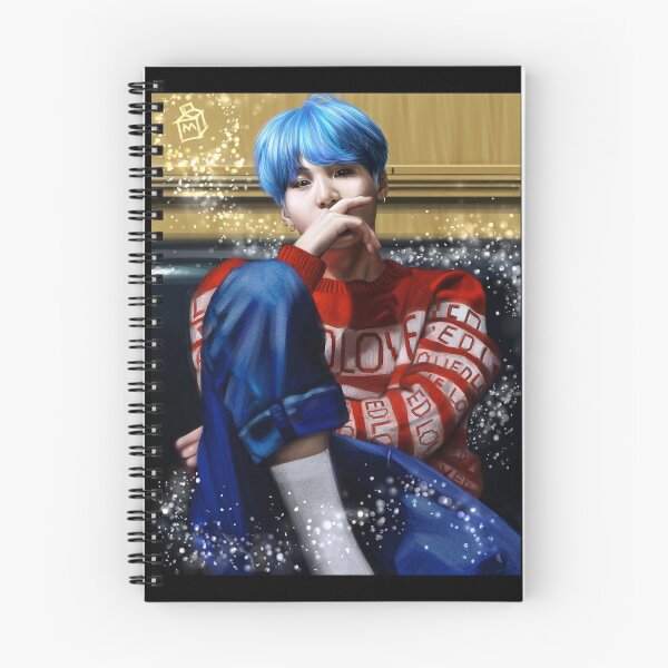 Item preview, Bts Glitter suga digital painting designed and sold by BannanaMilk.