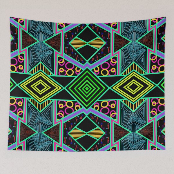 Item preview, Bright Retro Patterns designed and sold by Decaying-corpse.