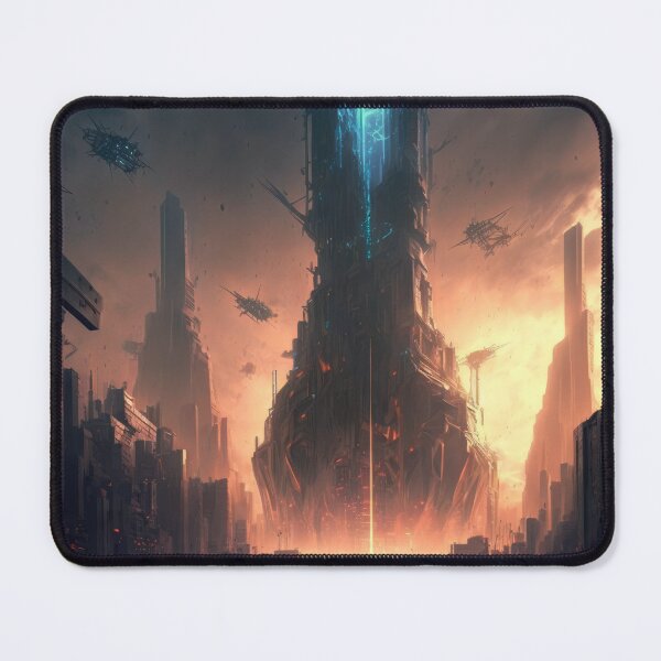 Item preview, Cyberpunk Tower of Doom (Transformers/Cybertron Inspired) designed and sold by ArtificialEye.