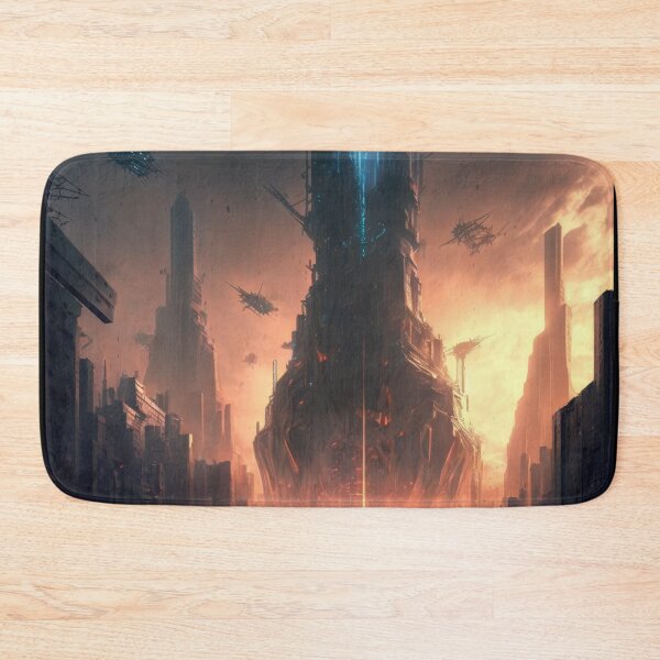 Item preview, Cyberpunk Tower of Doom (Transformers/Cybertron Inspired) designed and sold by ArtificialEye.