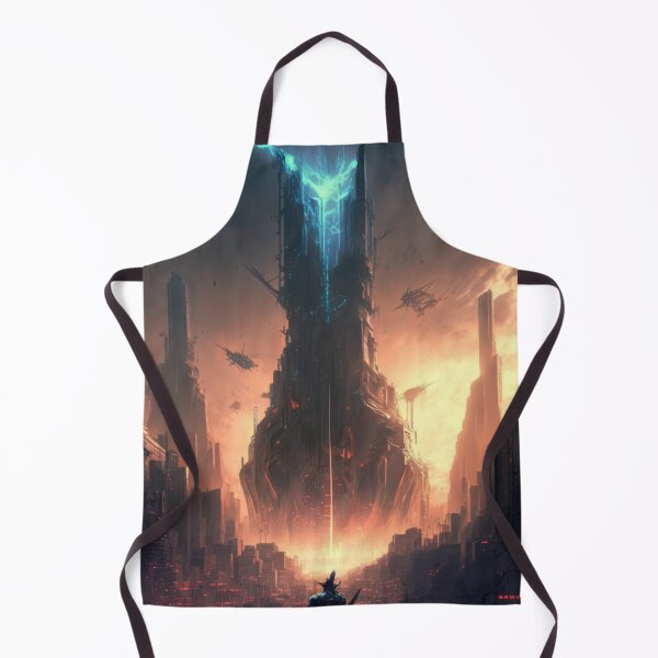 Item preview, Cyberpunk Tower of Doom (Transformers/Cybertron Inspired) designed and sold by ArtificialEye.