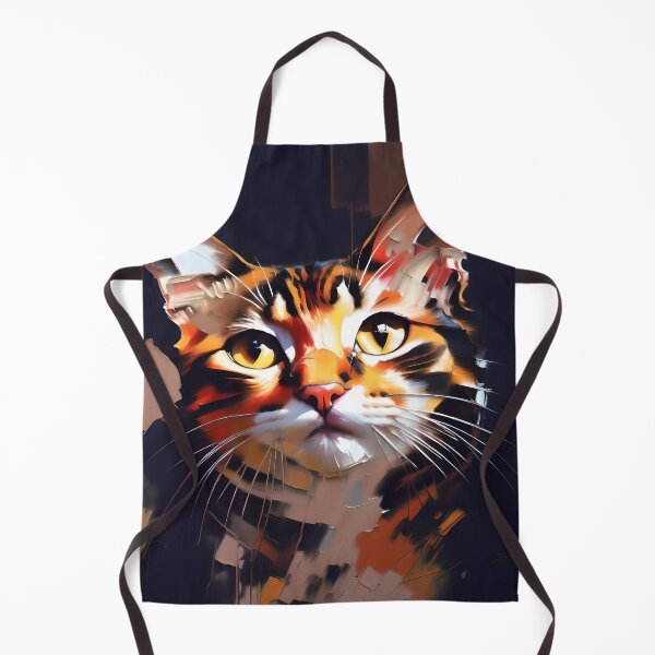 Item preview, Beauty: A peaceful kitty oil painting designed and sold by KH-GardenEden.