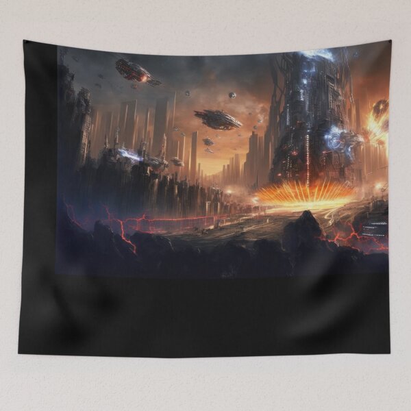 Item preview, Evil Cyberpunk Tower of Doom (Transformers/Cybertron Inspired) designed and sold by ArtificialEye.