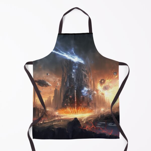 Item preview, Evil Cyberpunk Tower of Doom (Transformers/Cybertron Inspired) designed and sold by ArtificialEye.