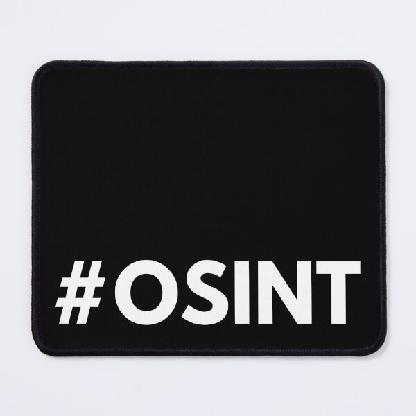 Item preview, Hashtag OSINT - uppercase - Open Source Intelligence designed and sold by HashtagZone.