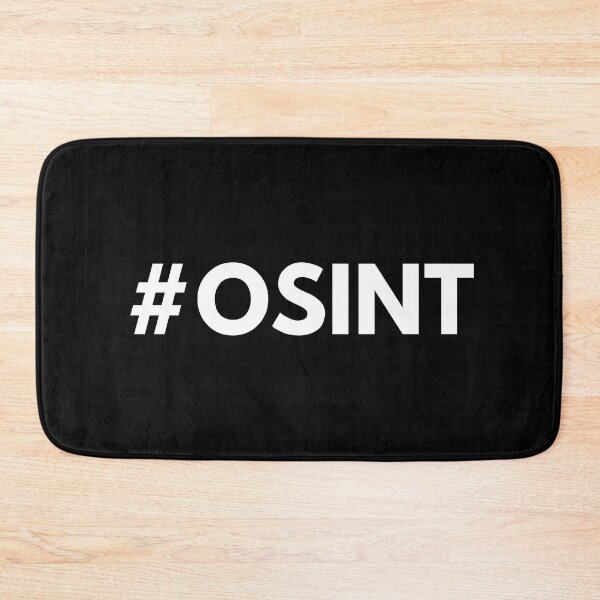Item preview, Hashtag OSINT - uppercase - Open Source Intelligence designed and sold by HashtagZone.