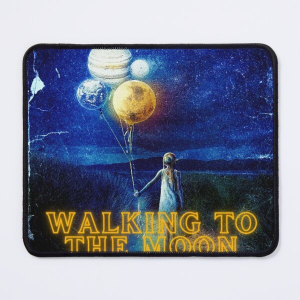 Item preview, Walking To The Moon single artwork by Hangar 18  designed and sold by DOITRecords.
