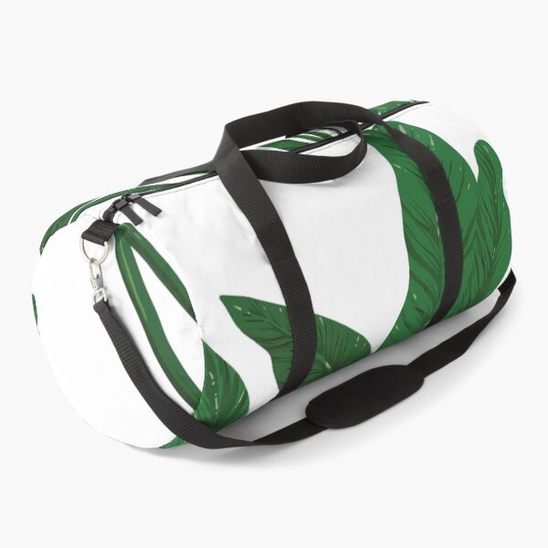 Banana Leaf Art Botanical Duffle Bag