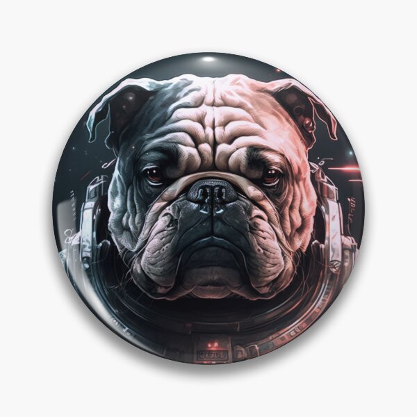 Item preview, Bulldog Astronaut designed and sold by Anderson Ferreira.