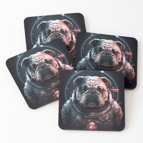 Item preview, Bulldog Astronaut designed and sold by Anderson Ferreira.