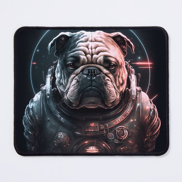 Item preview, Bulldog Astronaut designed and sold by Anderson Ferreira.