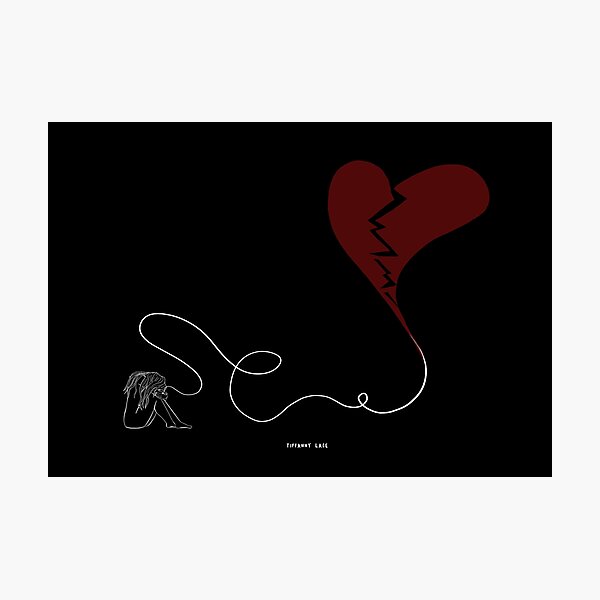 Heart on a String Photographic Print
