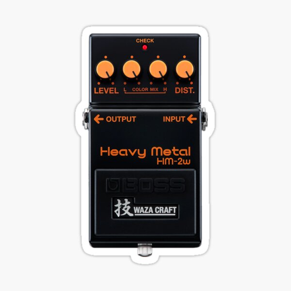 Boss Hm 2 Heavy Metal Pedal Stickers for Sale | Redbubble