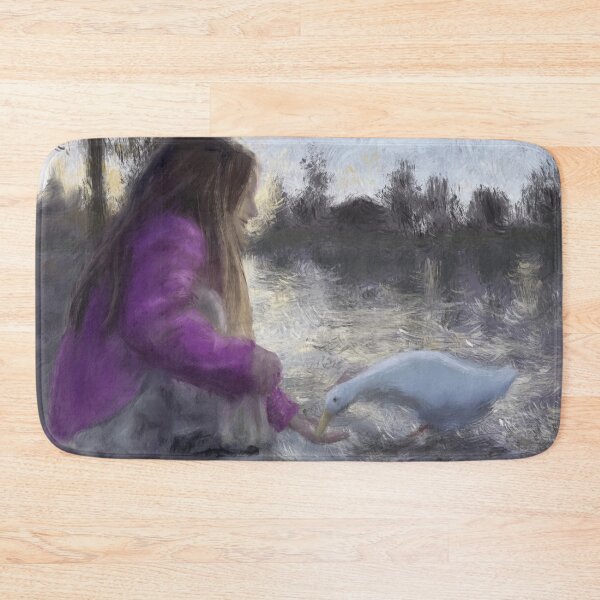 Item preview, Feeding The Duck  designed and sold by TheArtCave.