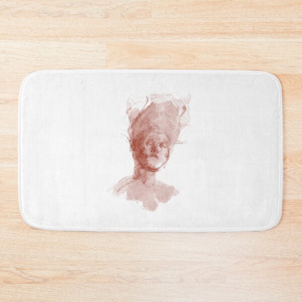 Item preview, Some red sketch of a portrait designed and sold by doteau.