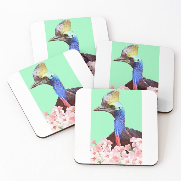 Item preview, Cassowary Green Background designed and sold by Cakedecorcairns.