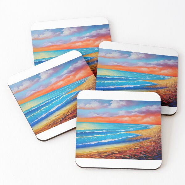 Item preview, Abstract beach designed and sold by GudVibeIn.