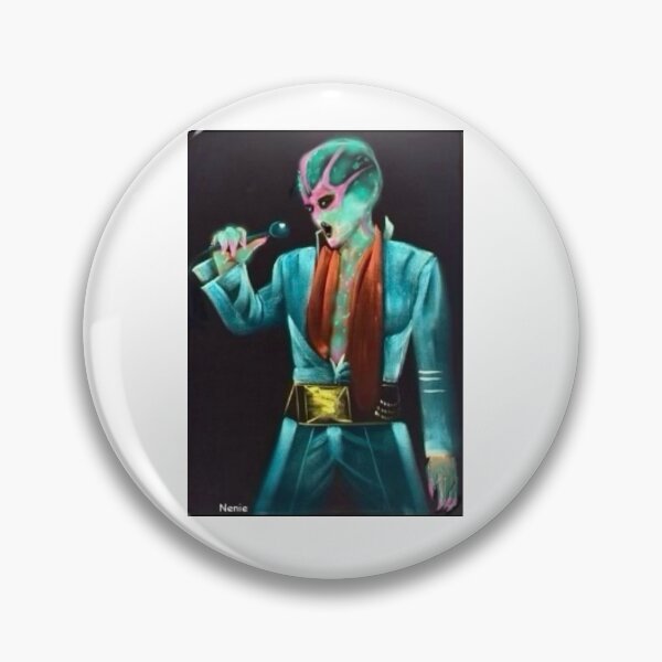 Item preview, Resident Alien Velvet Elvis Alien  designed and sold by Neniewalker.
